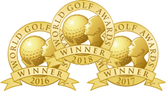 World Golf Awards Winner 2016, 2017, 2018